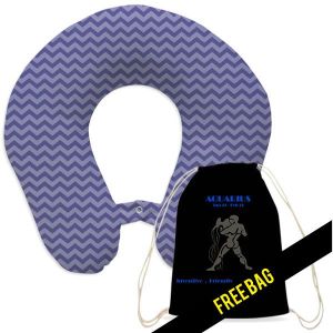 Buy ONE Travel Pillow get ONE Drawstring Bag FREE