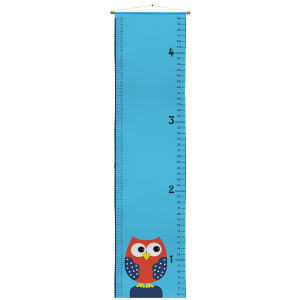 Child Height Chart Custom Printed with Satin Polyester fabric 