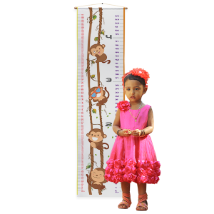 Kids Height Measuring Growth Chart Printed With Your Own Design