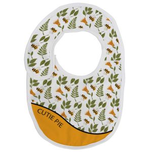 Personalised Printed Baby Bib Cutie Pie