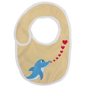 Digital Print Babies Bib Customised with Texts, Images 