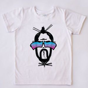 Round Neck Polyester/Cotton Multi Wash A4 Print Mens T-shirt