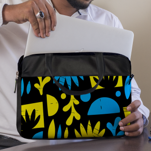 Laptop bag back side
