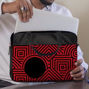 Laptop bag back side