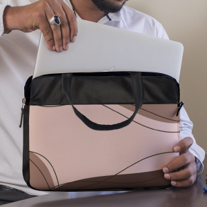Laptop bag back side