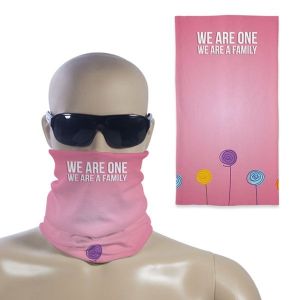 We are One We Are Family Custom Digital Printed Human Bandana
