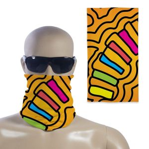 Personalised Human Bandana For Men, Women and Kids Made of Microfiber Polyester 