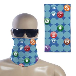 Multifunctional Use Personalised Bandana for Travel, Driving, Outdoor Sports 