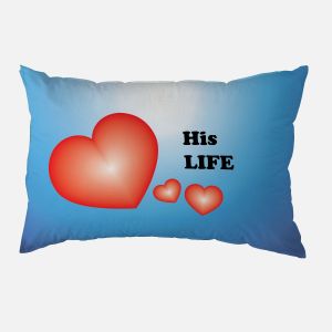 Custom Couple Pillow Covers, Personalize Pillow Cases Softy micro polyester fabric Set of 2