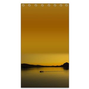 Nature Scenery Printed Customised Door Curtain Set of 1 with Eyelet 