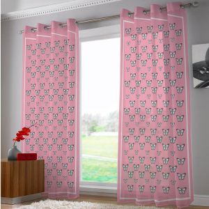 Butterfly Design Printed Beautiful Door Curtain Set of 1 Best Home Decor Gift Living Room Curtain