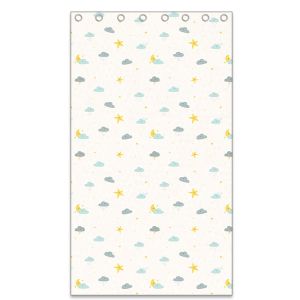 124*213 inches Customised Photo Printed Door Curtain