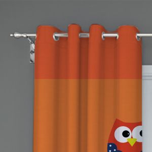 124cm (width) x 213cm (height)  Set of 2 Door Curtain Customised with Texts, Images and Artworks