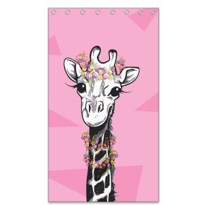 Zebra Animal Image Digital Printed Door Curtain Set of 2 Best Door Curtain for Living Room