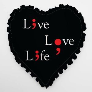 Heart Cushion Cover