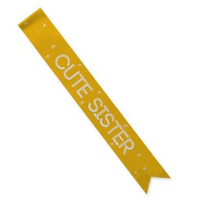 Fabric Sash