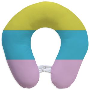 Custom Printed travel Pillow with Custom Design, Names, Images and Artworks

