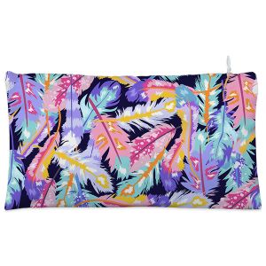Compact & Personalised Satin Mat Fabric Cosmetic Pouch
