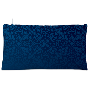 Blue golden vintage Cosmetic Pouch