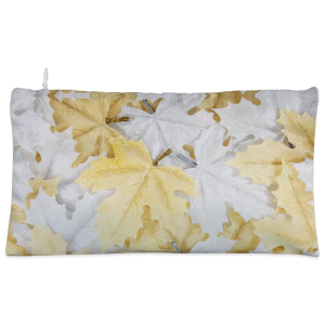 Golden & Silver leaves Cosmetic Pouch