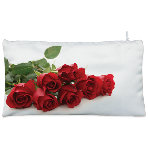 White string  love Cosmetic Pouch
