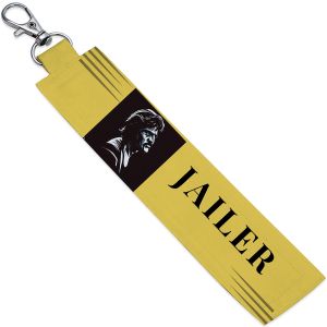Jalier Personalized Fabric Keychain