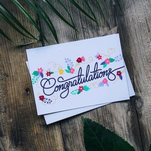 Congratulations Post Card