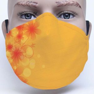 Digital Printed 3 Layered Reusable Custom Face Mask