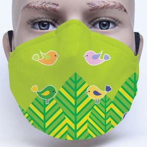 Stylish and Fashion Digital Printed Customised Face Mask for Youngsters Boys Gift