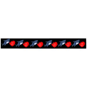 Shark Love Bite Pet Belt adaptation