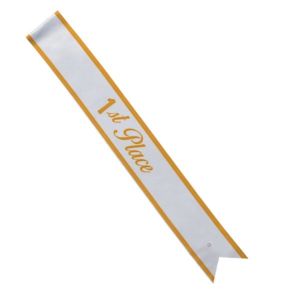 Fabric Sash
