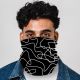Custom Print Bandana for Human With Text, Image and Art Works