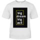 Polyester and Cotton A4 Print Round Neck T-shirt