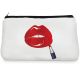 Red sexy lips Make up Pouch