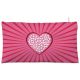 Pink heart love Cosmetic Pouch