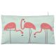 Green flamingo bird Cosmetic Pouch