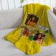 Customised Photo Blanket Soft Fleece Fabric Material For Kids, Men and Women
