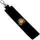 Black Personalized Fabric Keychain