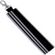 Caution Personalized Fabric Keychain