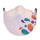 Comfortable Ear Loops, Nose Clips and Multi-Washable Soft Fabric Face Masks 