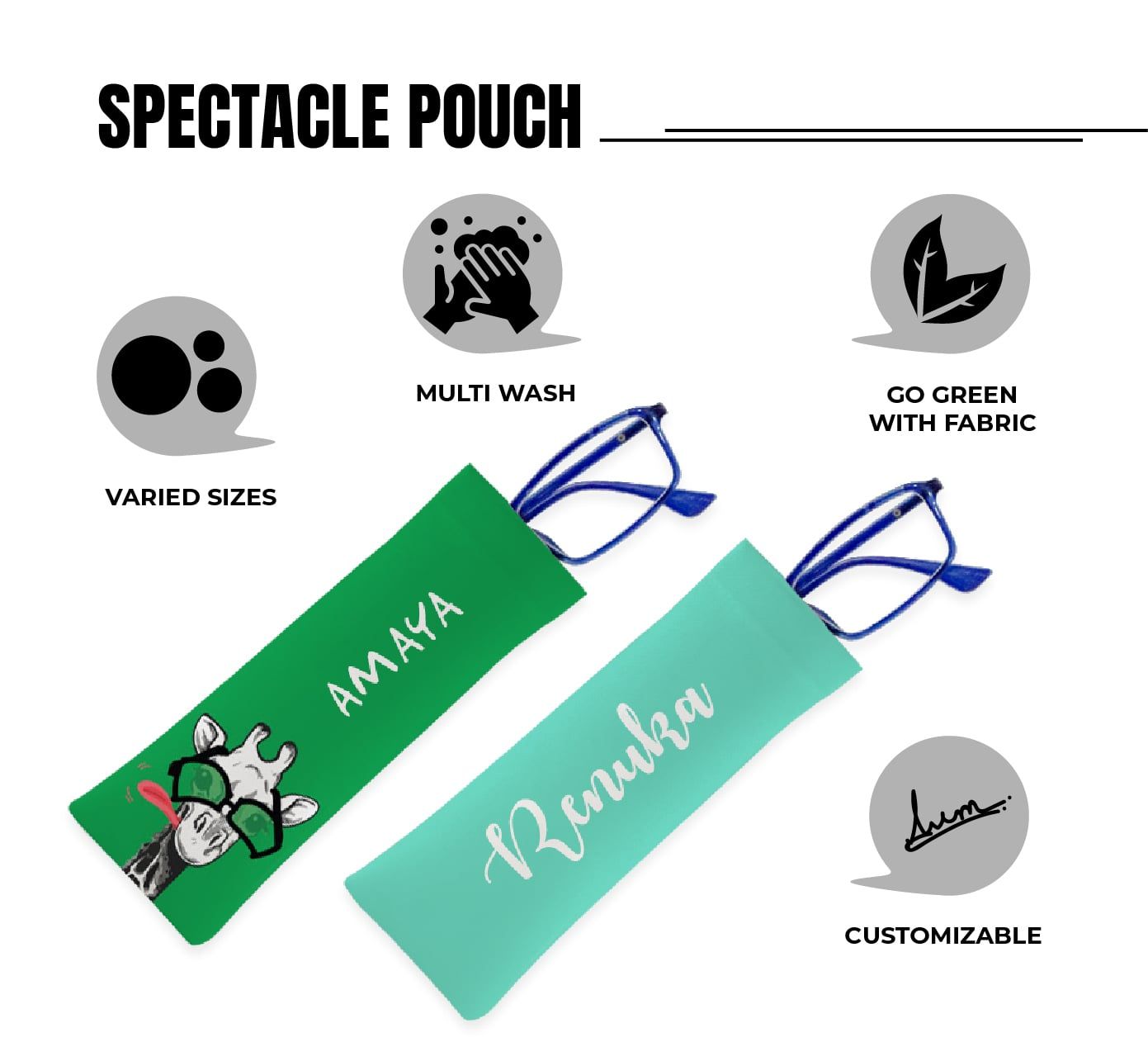 spectacle pouch